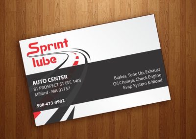 Spring Lube’s Business Cards