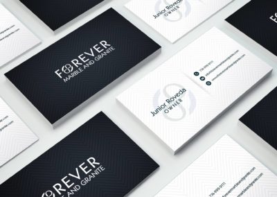 Forever Marble & Granite Business Card